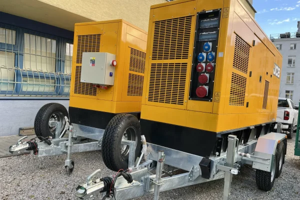Prenájom dieselagregátu JCB G220QS